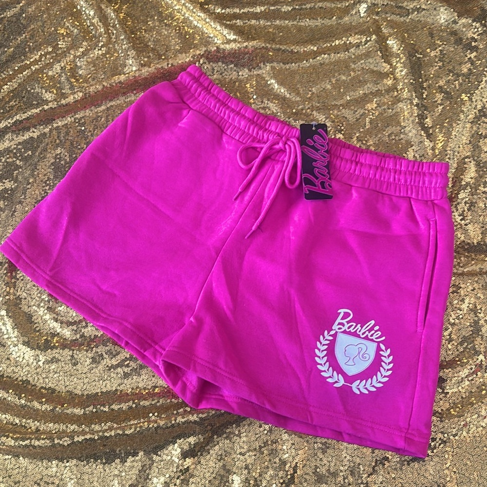 💕Barbie signature logo TIKTOK viral shorts hot pink